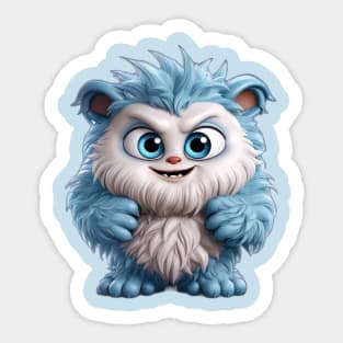 Cute Yeti Sticker